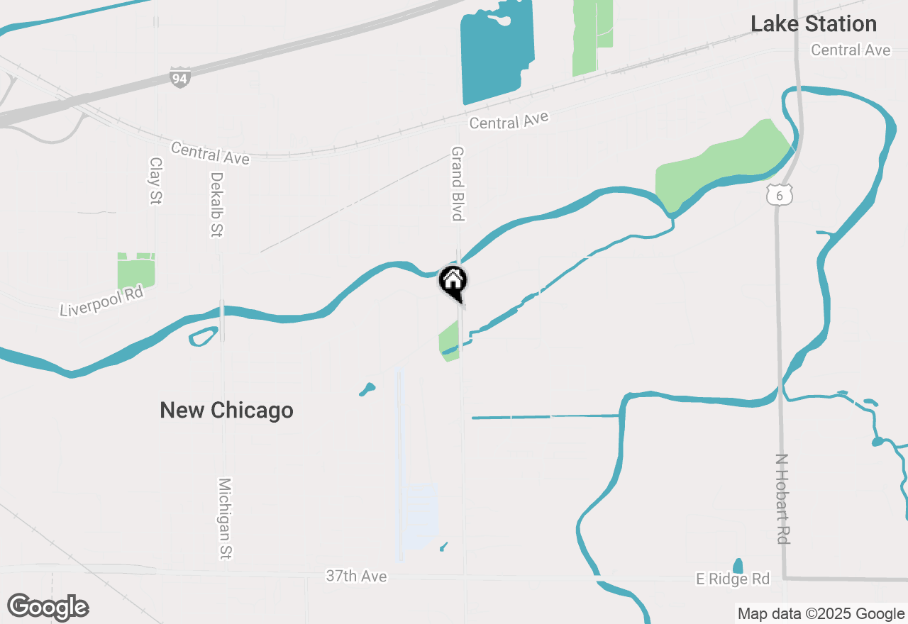Map of 3030 N Lake Park Avenue, Hobart, IN 46342