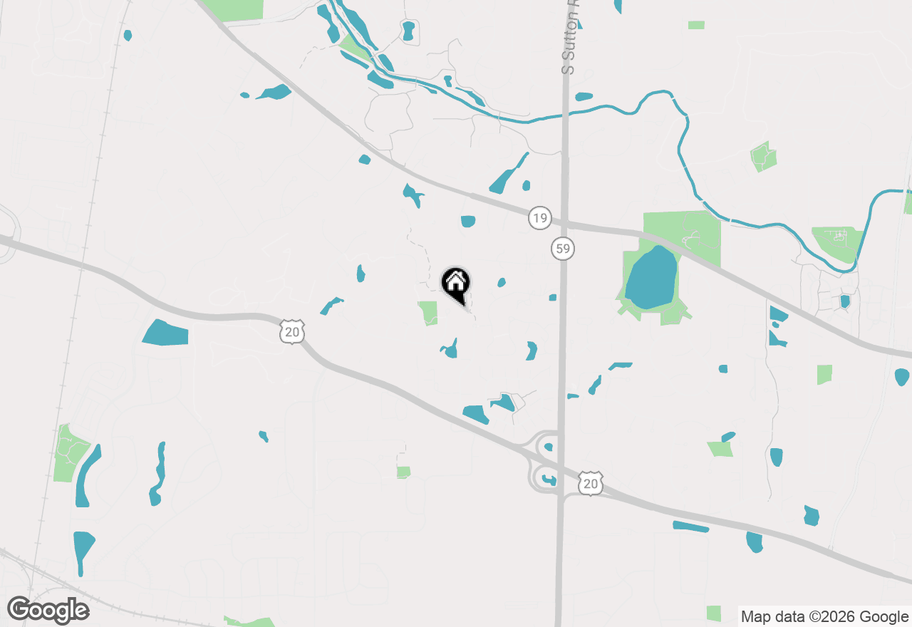 Map of 1413 Yellowstone Drive, Streamwood, IL 60107