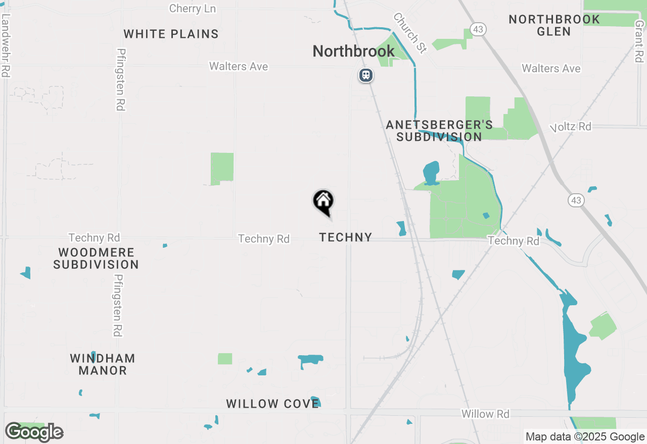 Map of 1928 Somerset Lane, Northbrook, IL 60062