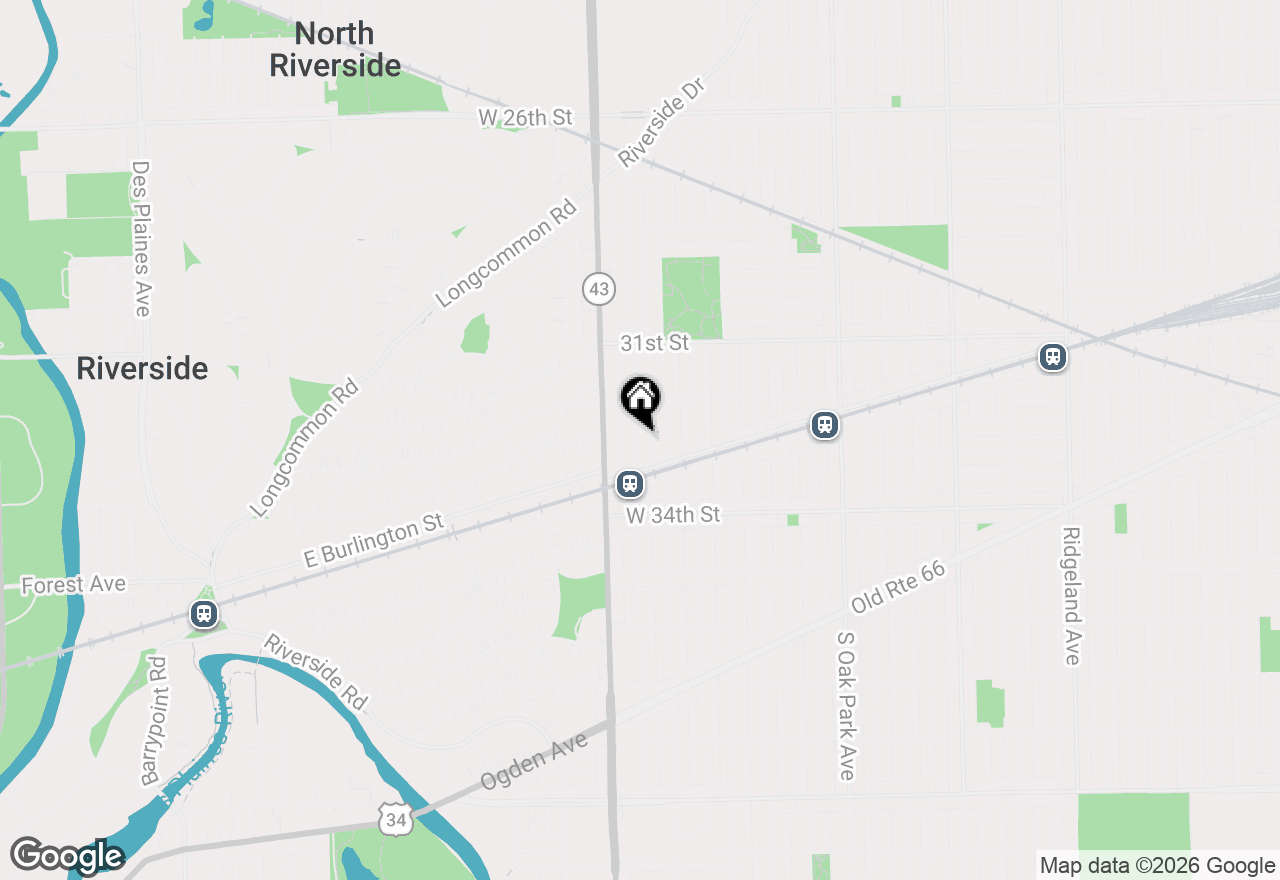 Map of 3235 Maple Avenue, Berwyn, IL 60402