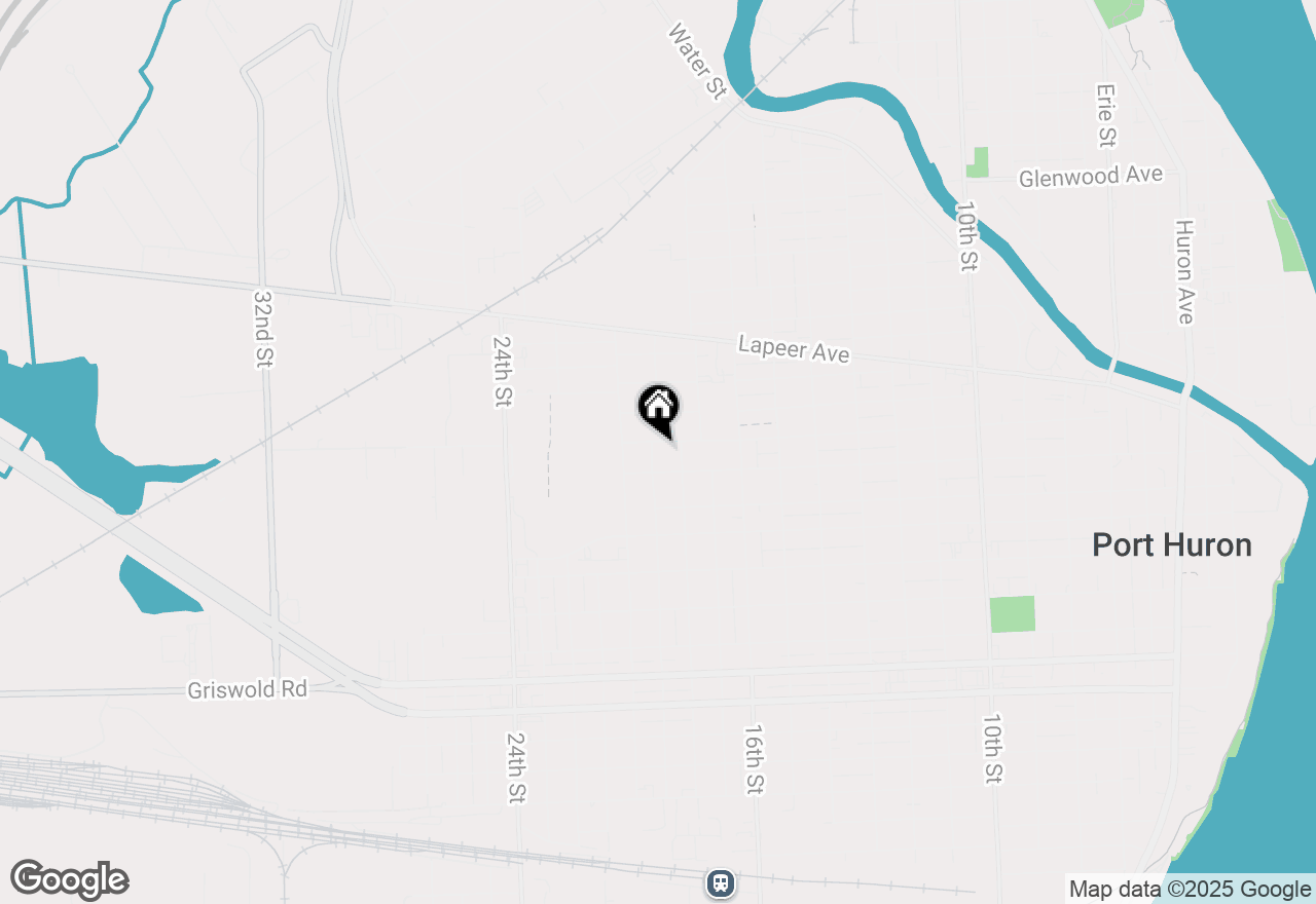 Map of 1824 Howard Street, Port Huron, MI 48060