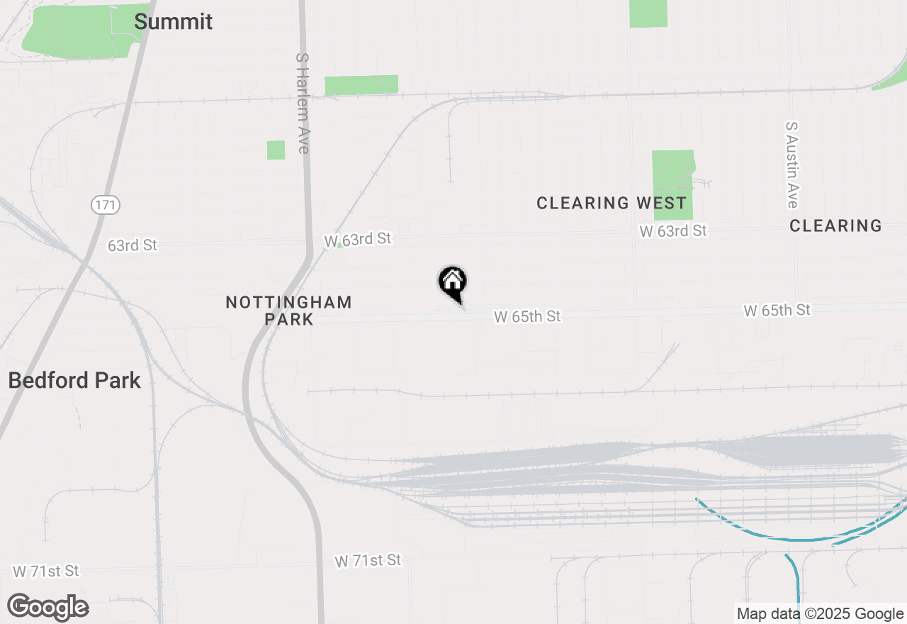 Map of 6834 W 65th Street #1, Chicago, IL 60638