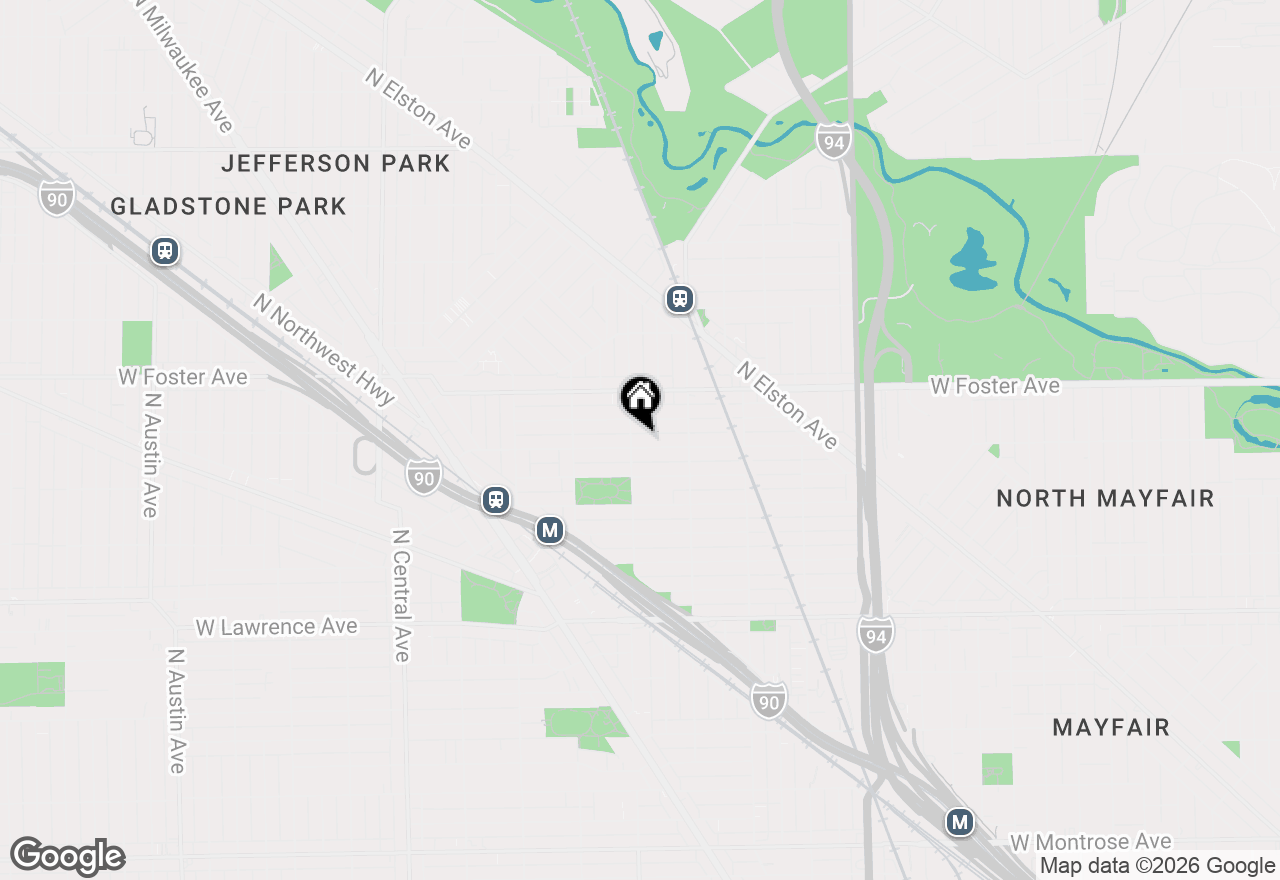 Map of 5150 W Carmen Avenue #2, Chicago, IL 60630