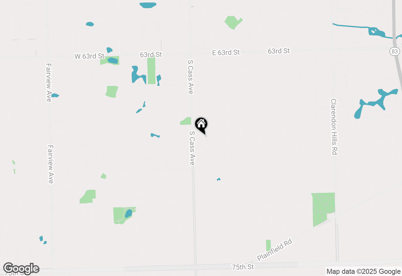 Map of 1105 Foxtail Court #1105, Darien, IL 60561