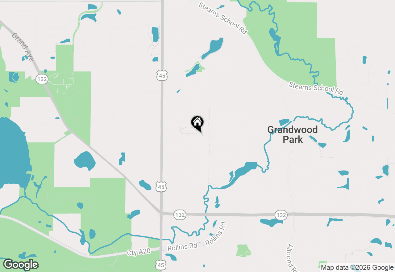 Map of 18774 W Glenhurst Drive, Lake Villa, IL 60046