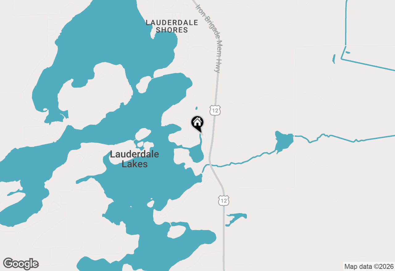 Map of W5159 Bay Shore Dr, Elkhorn, WI 53121