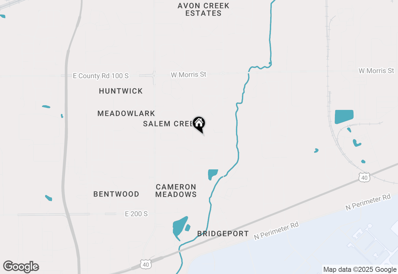 Map of 1640 Walpole Way, Indianapolis, IN 46231