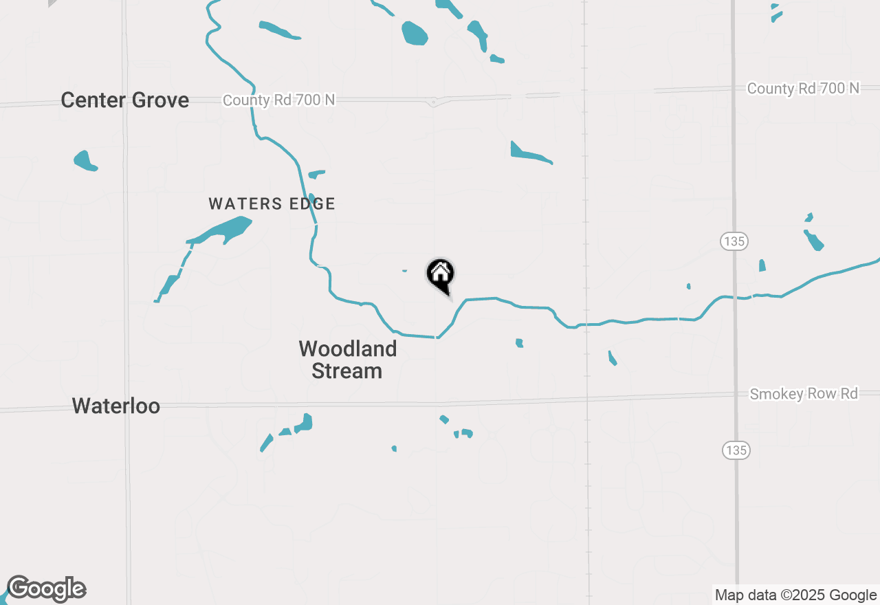 Map of 3357 Saddle Club Road, Greenwood, IN 46143