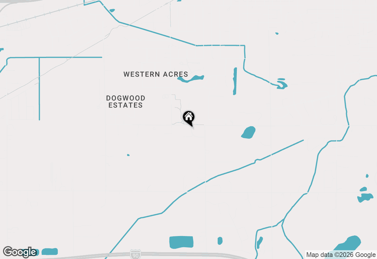 Map of 2015 Terreno Drive, Chesterton, IN 46304