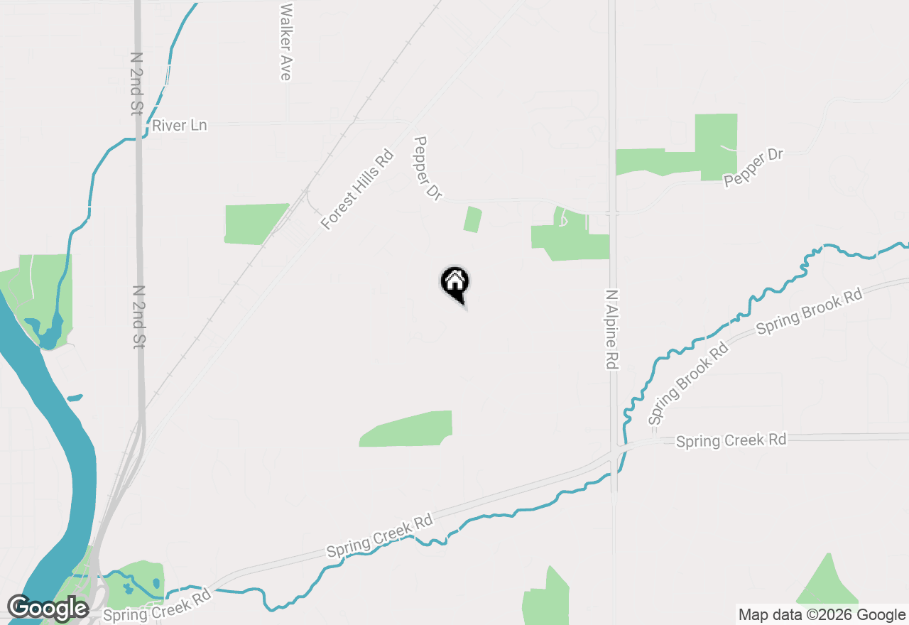 Map of 3121 Carefree Drive, Rockford, IL 61114