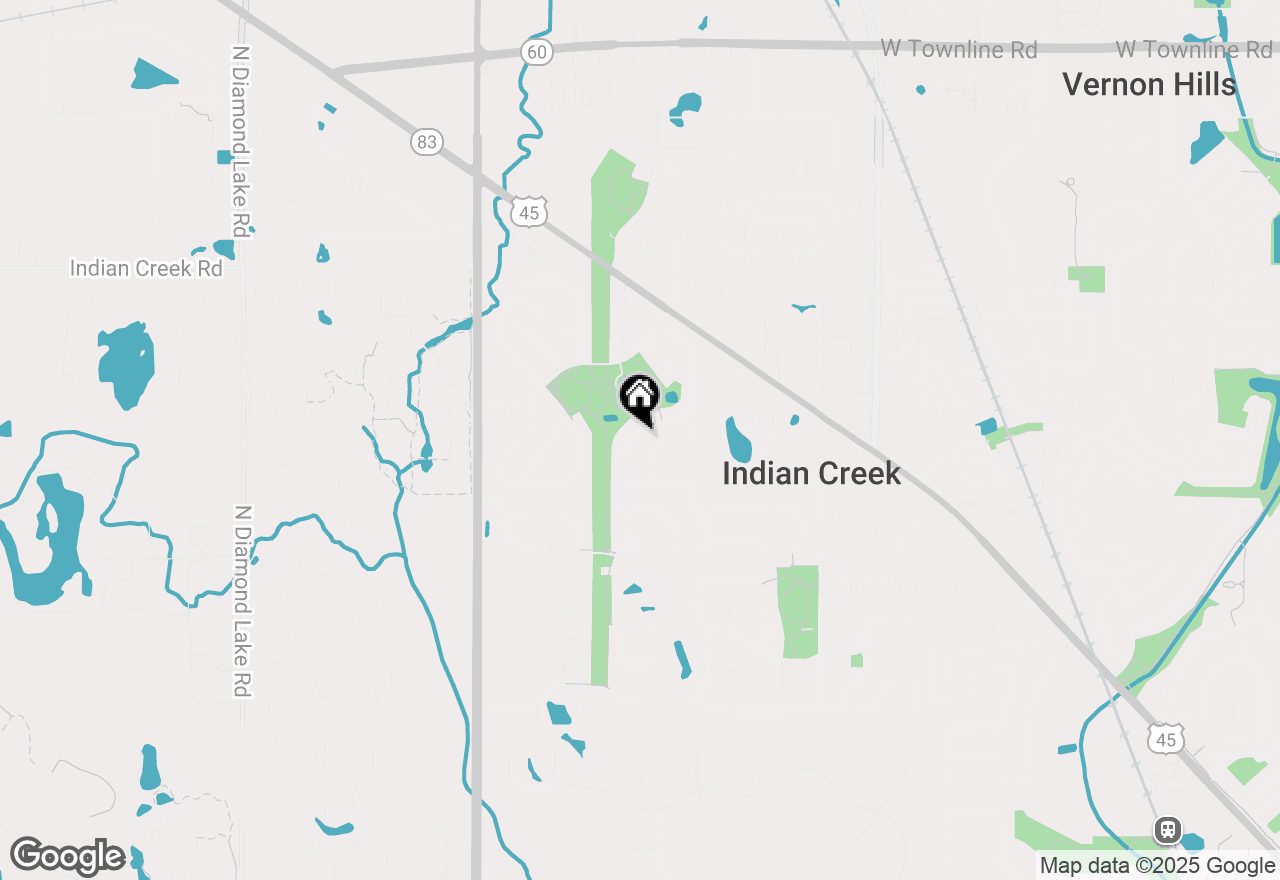 Map of 103 N Fiore Parkway, Vernon Hills, IL 60061