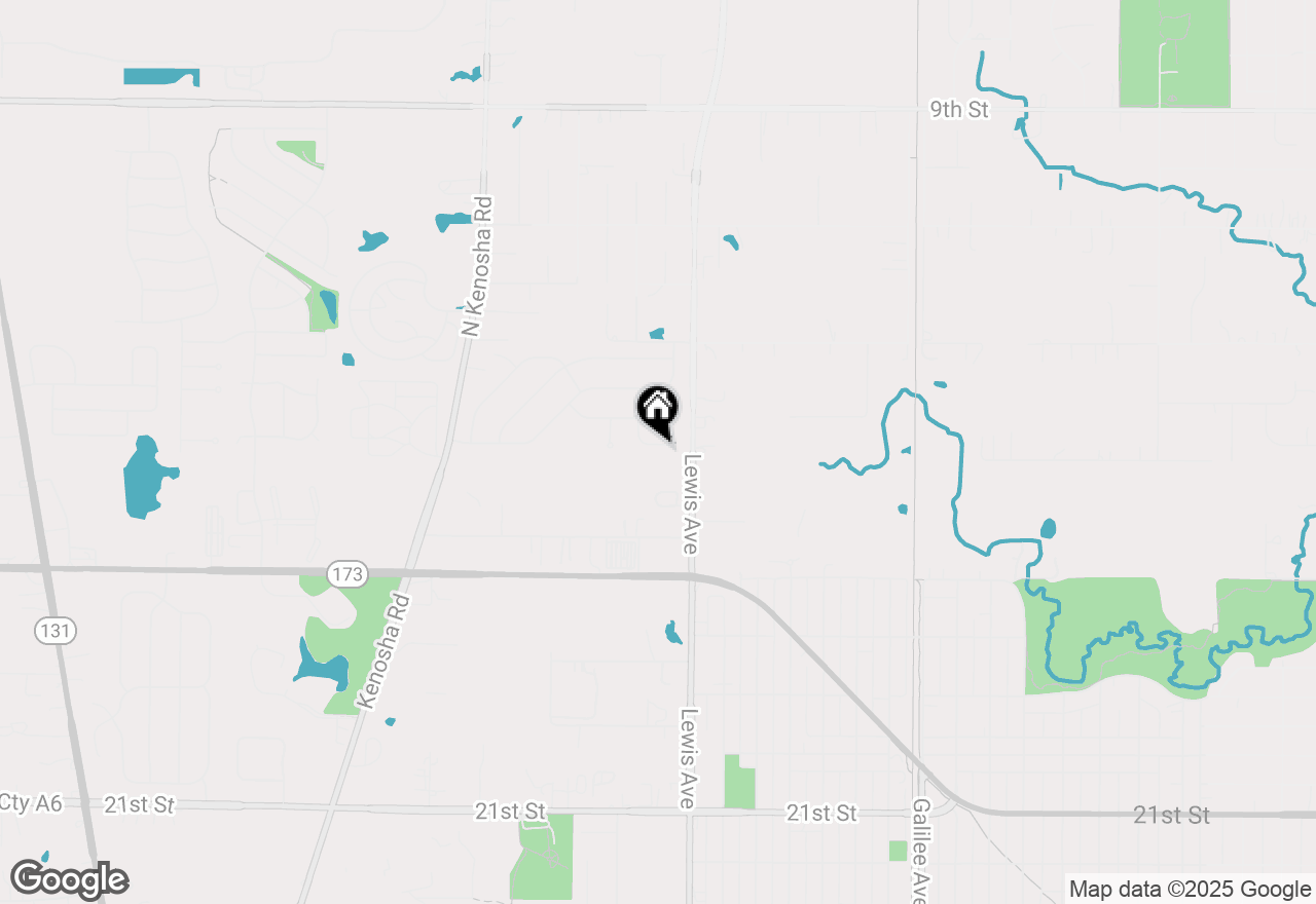 Map of 1521 Southport Court, Zion, IL 60099