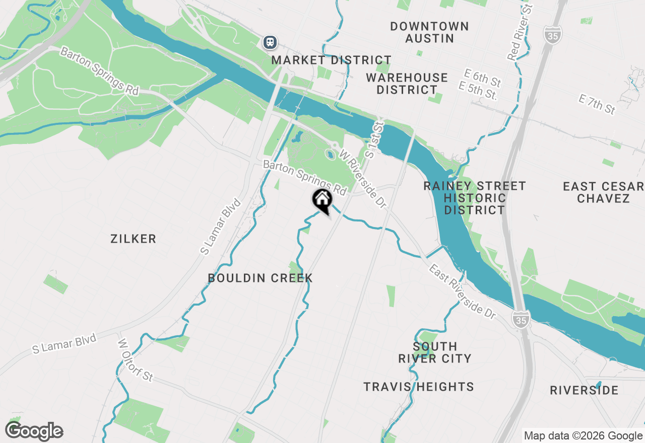Map of 620 S 1st St #116, Austin, TX 78704