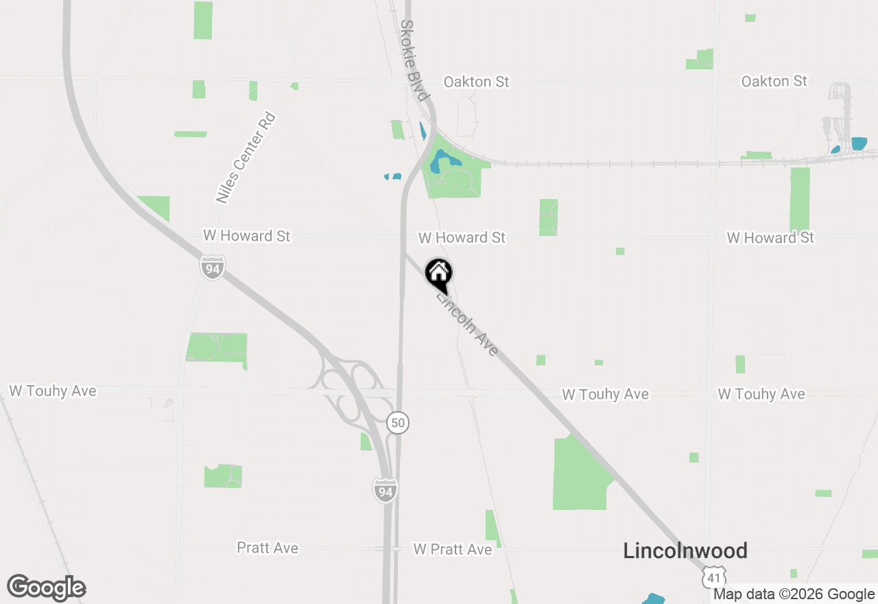 Map of 7400 N Lincoln Avenue #511, Skokie, IL 60076