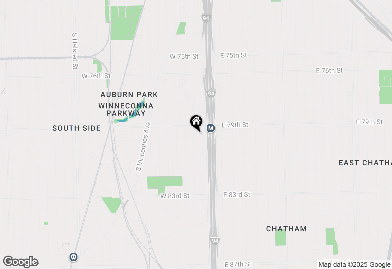 Map of 7930 S Perry Avenue, Chicago, IL 60620