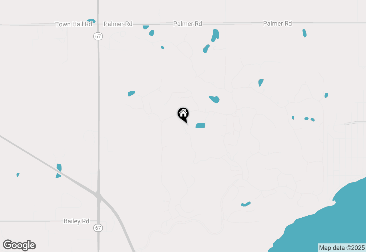 Map of 1707 Cottage Dr, Lake Geneva, WI 53147