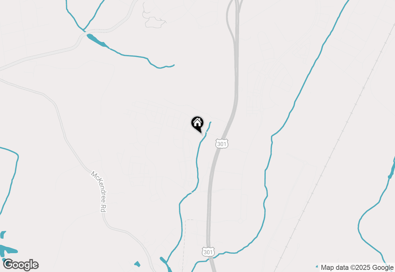 Map of 7524 Fern Gully Way, Brandywine, MD 20613