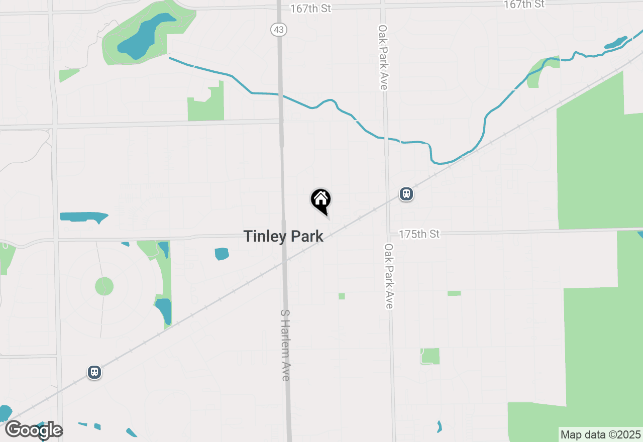 Map of 7026 174th Place, Tinley Park, IL 60477