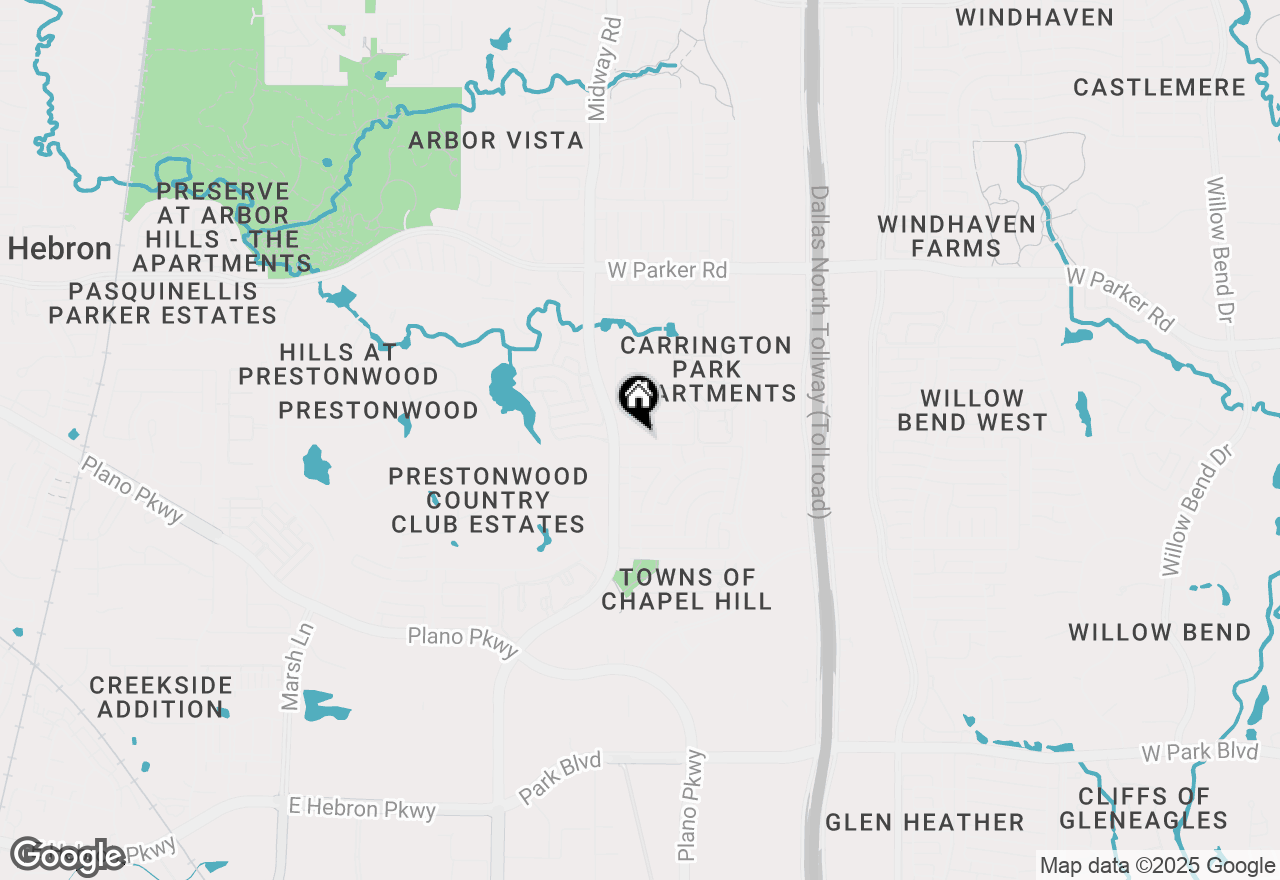 Map of 6308 Walling Lane, Plano, TX 75093