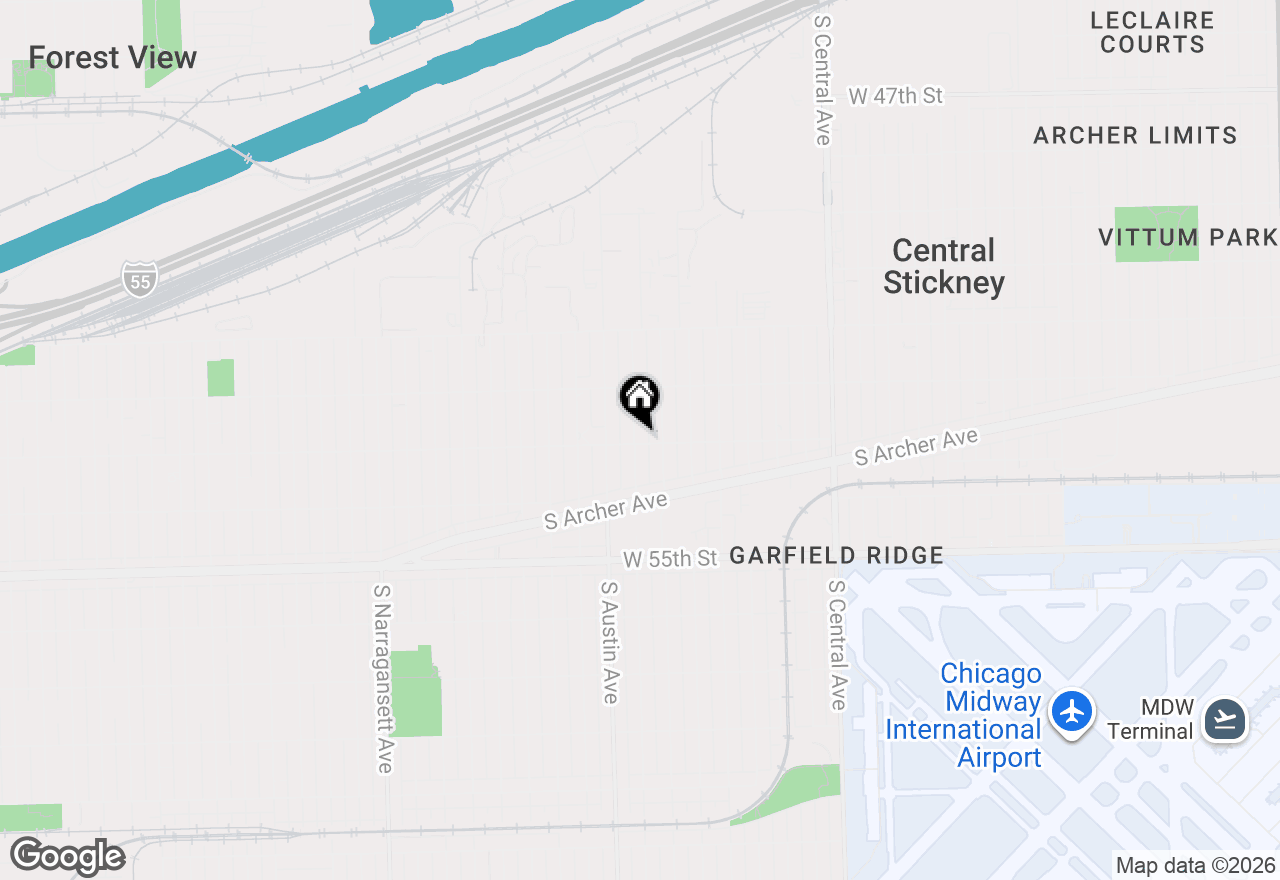 Map of 5259 S Mason Avenue, Chicago, IL 60638