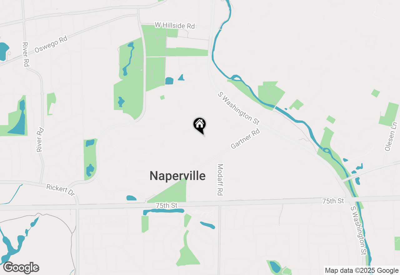 Map of 132 Elmwood Drive, Naperville, IL 60540