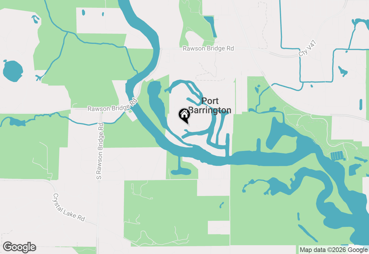 Map of 521 S Circle Avenue, Port Barrington, IL 60010