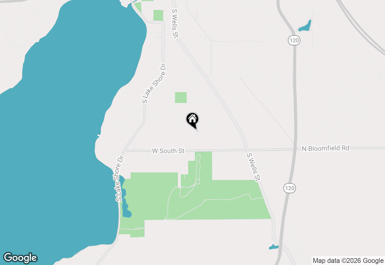 Map of 1115 Bonnie Brae Ln, Lake Geneva, WI 53147