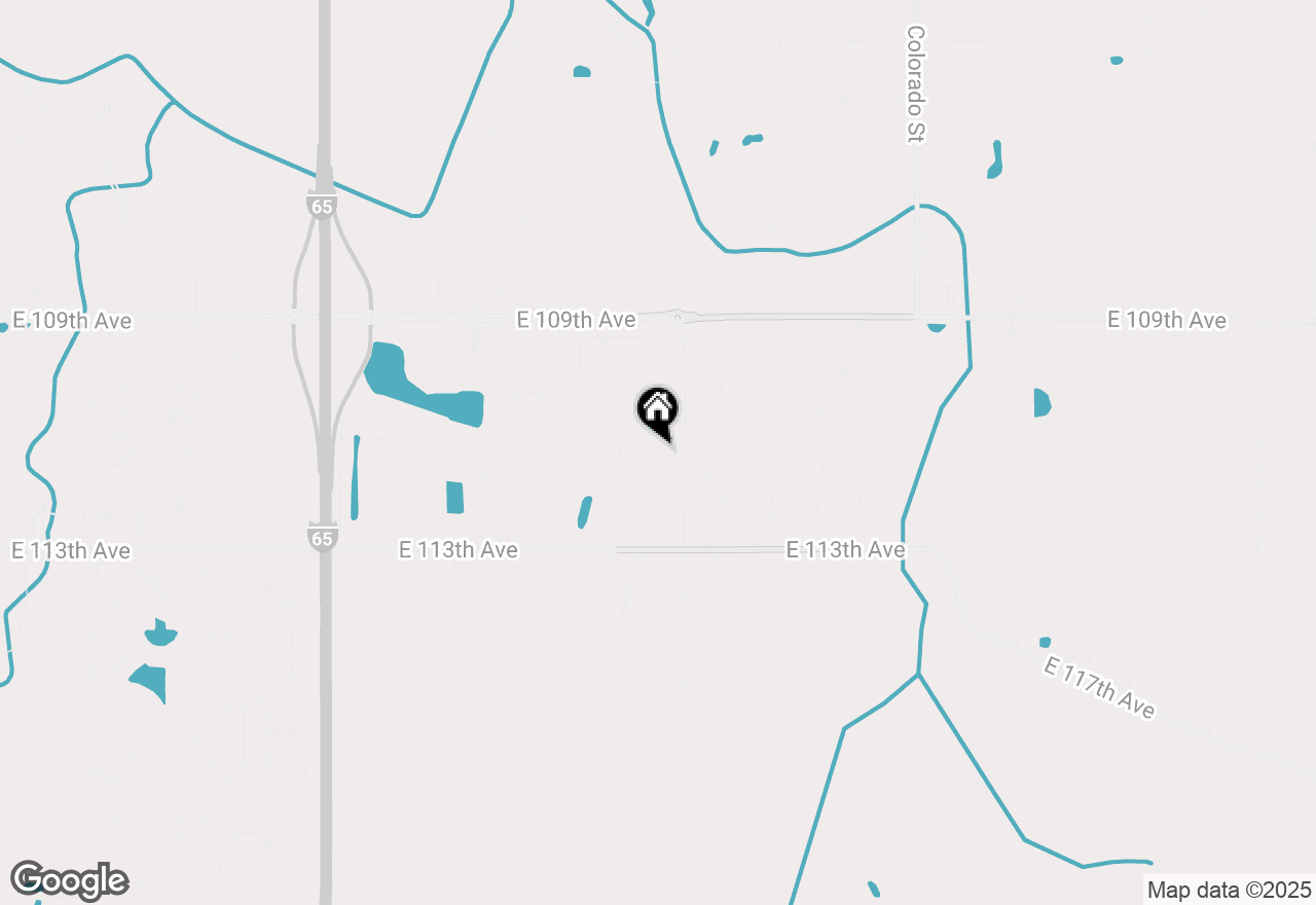Map of 11117 Florida Place, Crown Point, IN 46307
