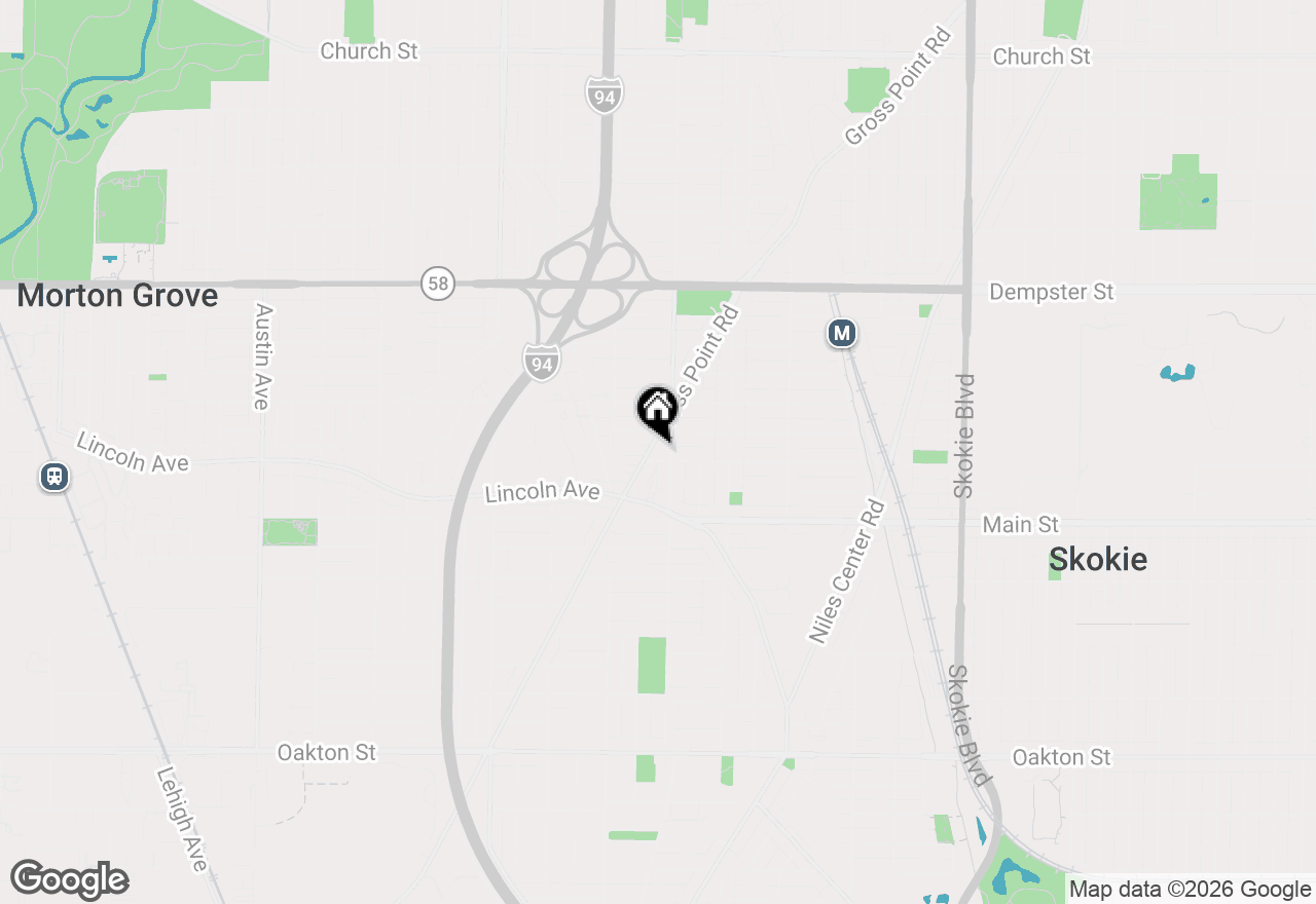 Map of 5316 Lee Street, Skokie, IL 60077