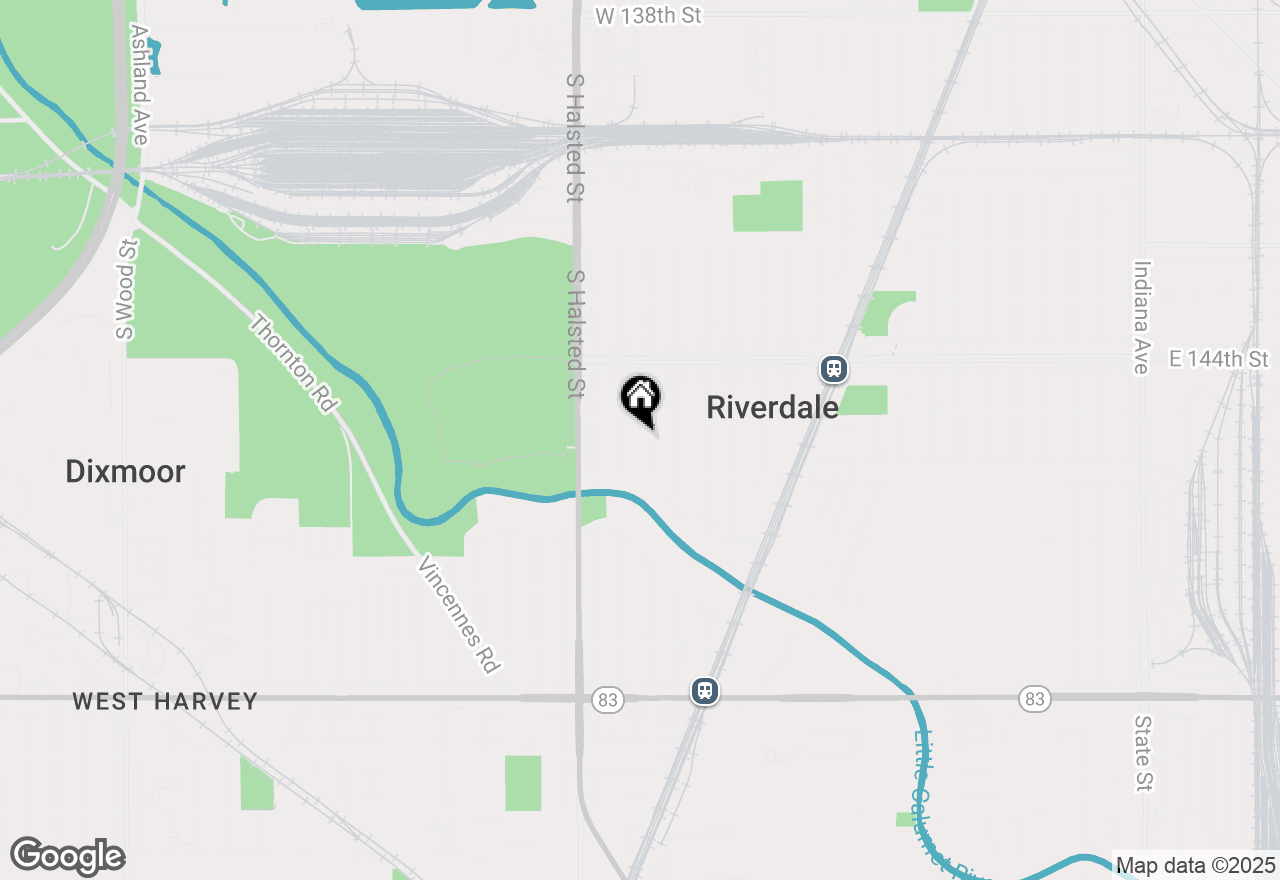 Map of 14515 S Union Avenue, Riverdale, IL 60827