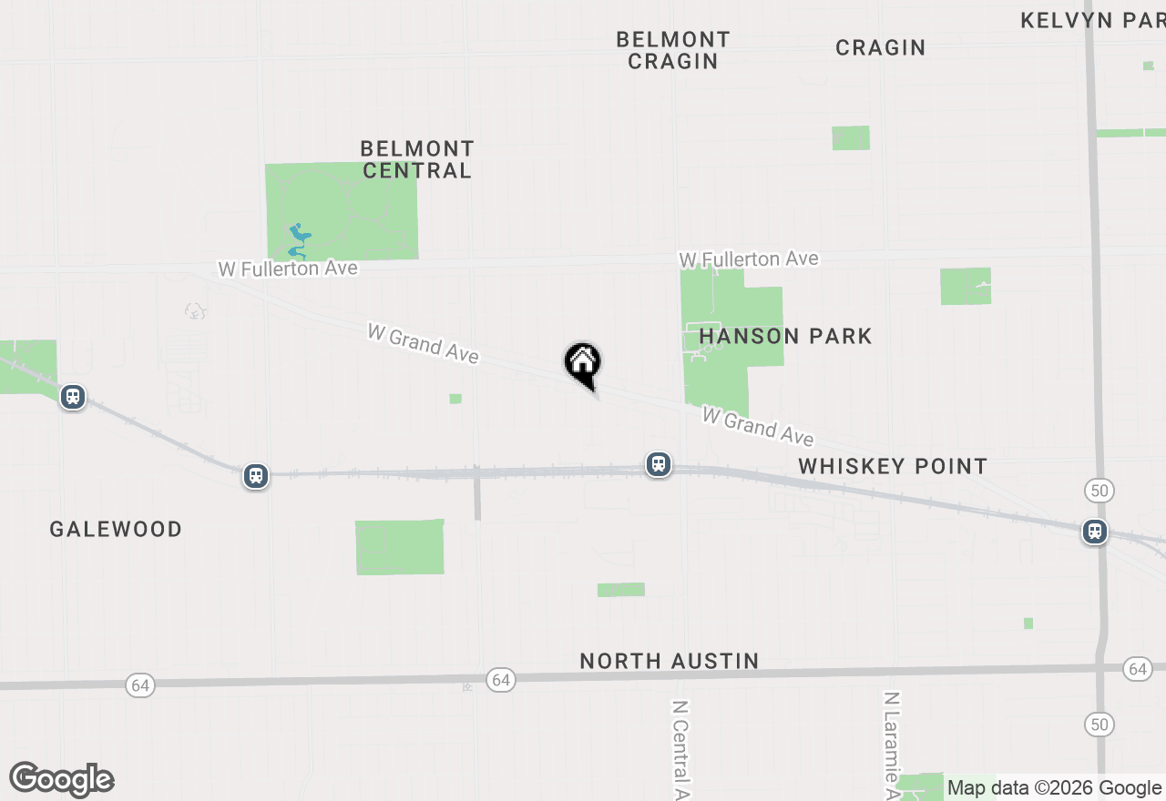 Map of 2135 N Menard Avenue, Chicago, IL 60639