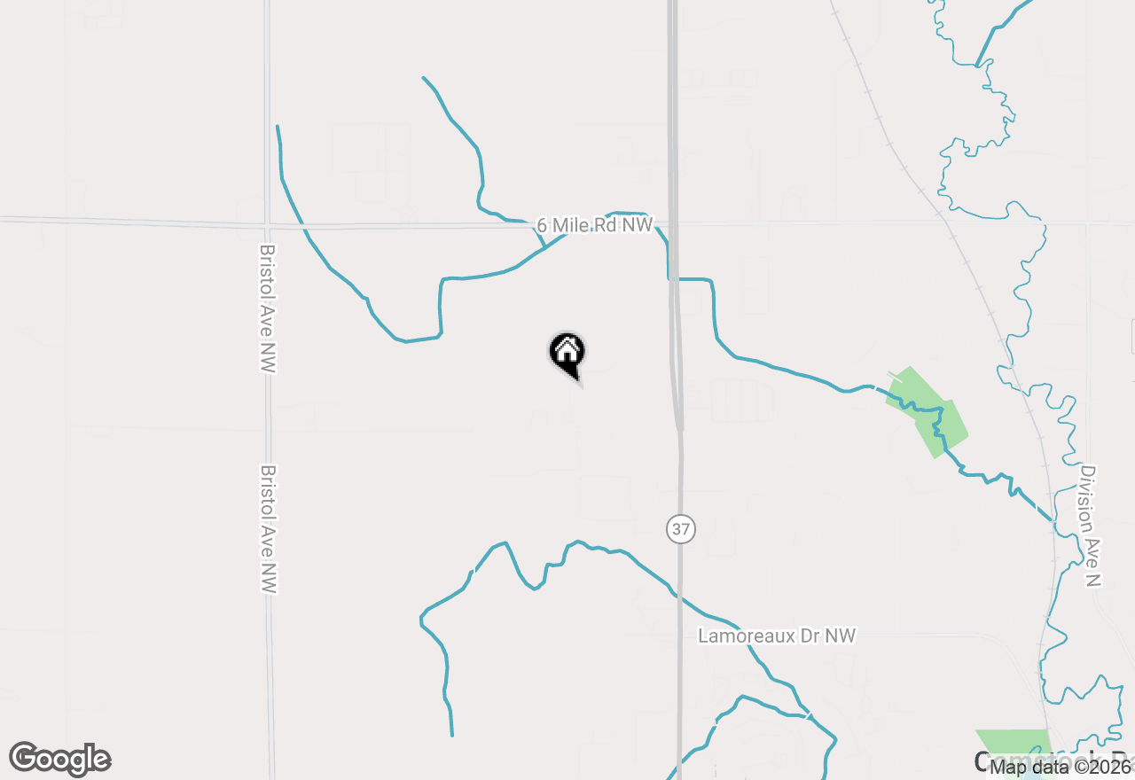 Map of 4885 Bethpage Drive Nw, Comstock Park, MI 49321