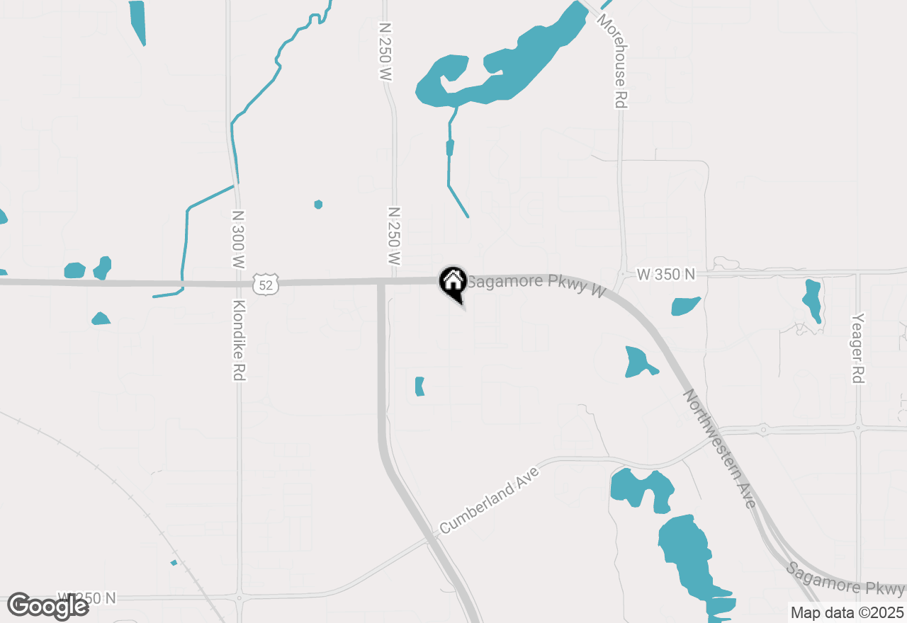 Map of 2301 E Centennial Court, West Lafayette, IN 47906