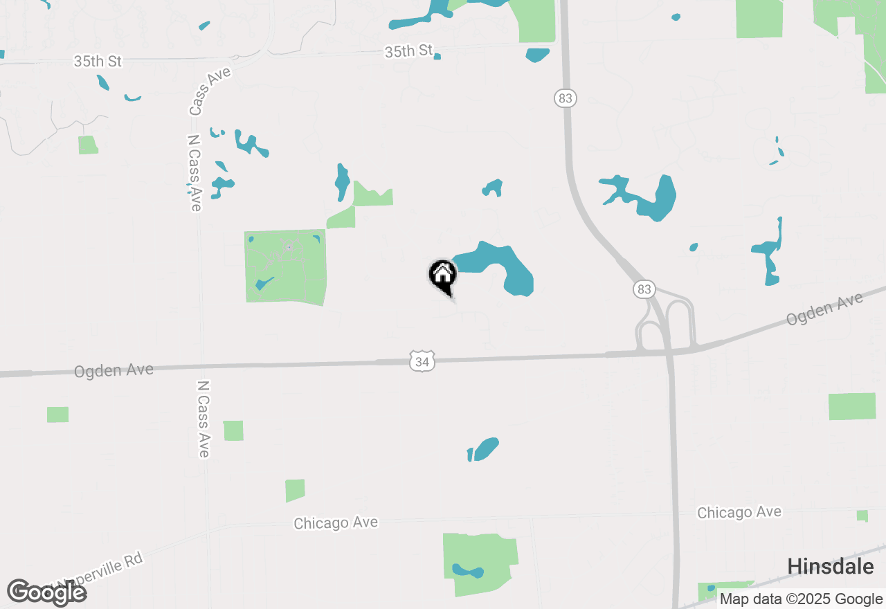 Map of 513 Citadel Circle, Westmont, IL 60559