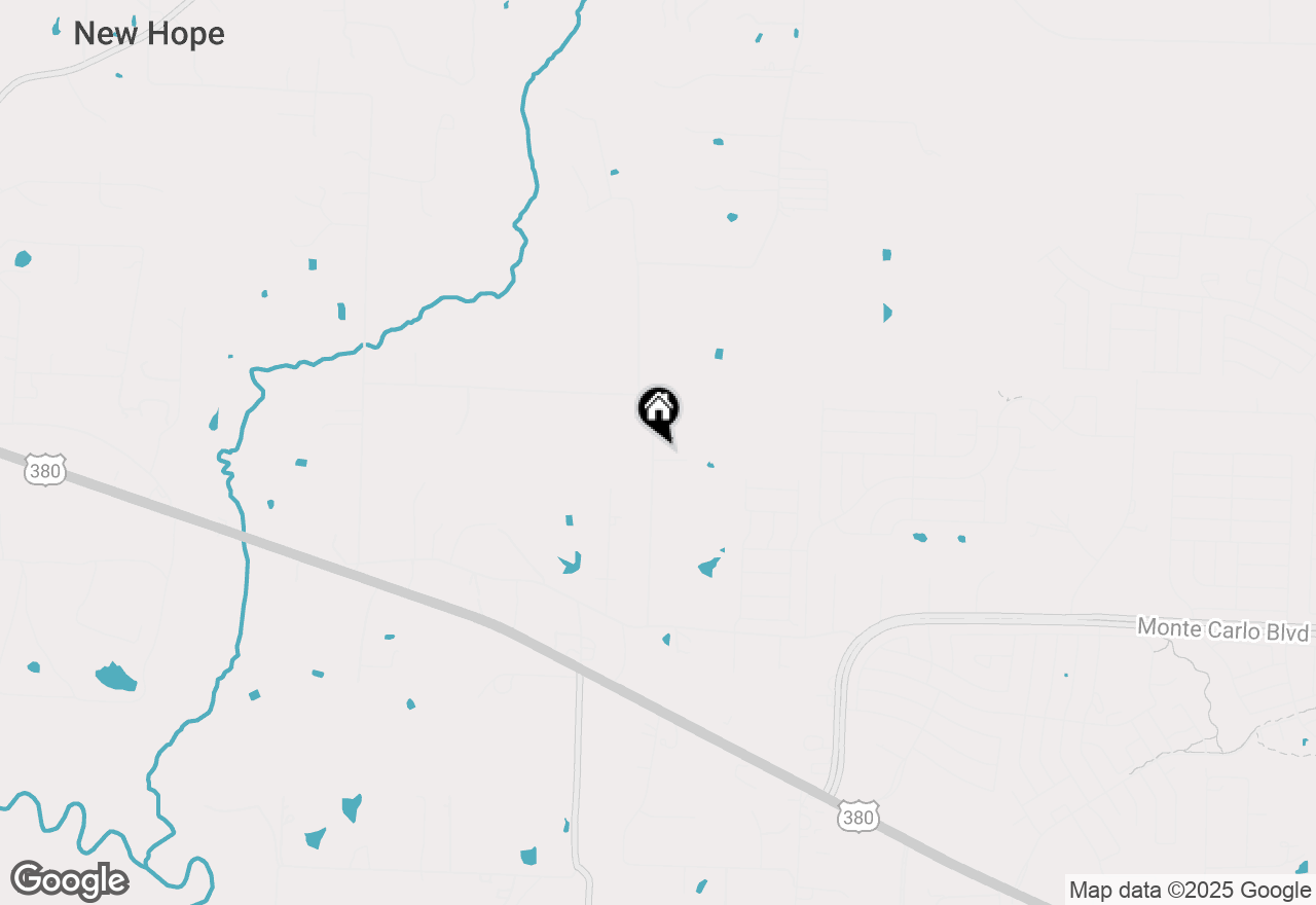 Map of 2520 County Road 406, Mckinney, TX 75071