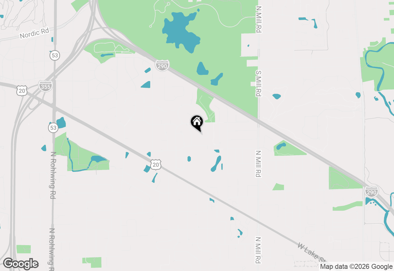 Map of 1124 N Anvil Court, Addison, IL 60101