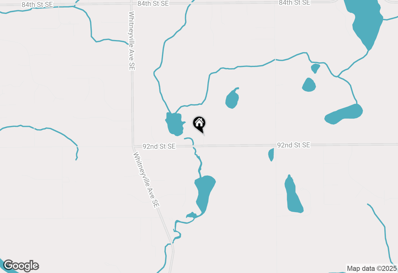 Map of 9147 Lakefield Court Se, Alto, MI 49302