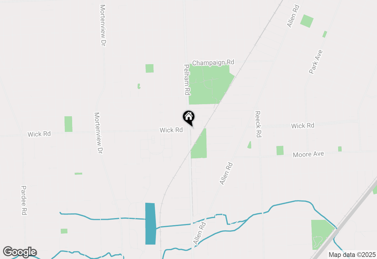 Map of 19250 Wick Road #109, Allen Park, MI 48101