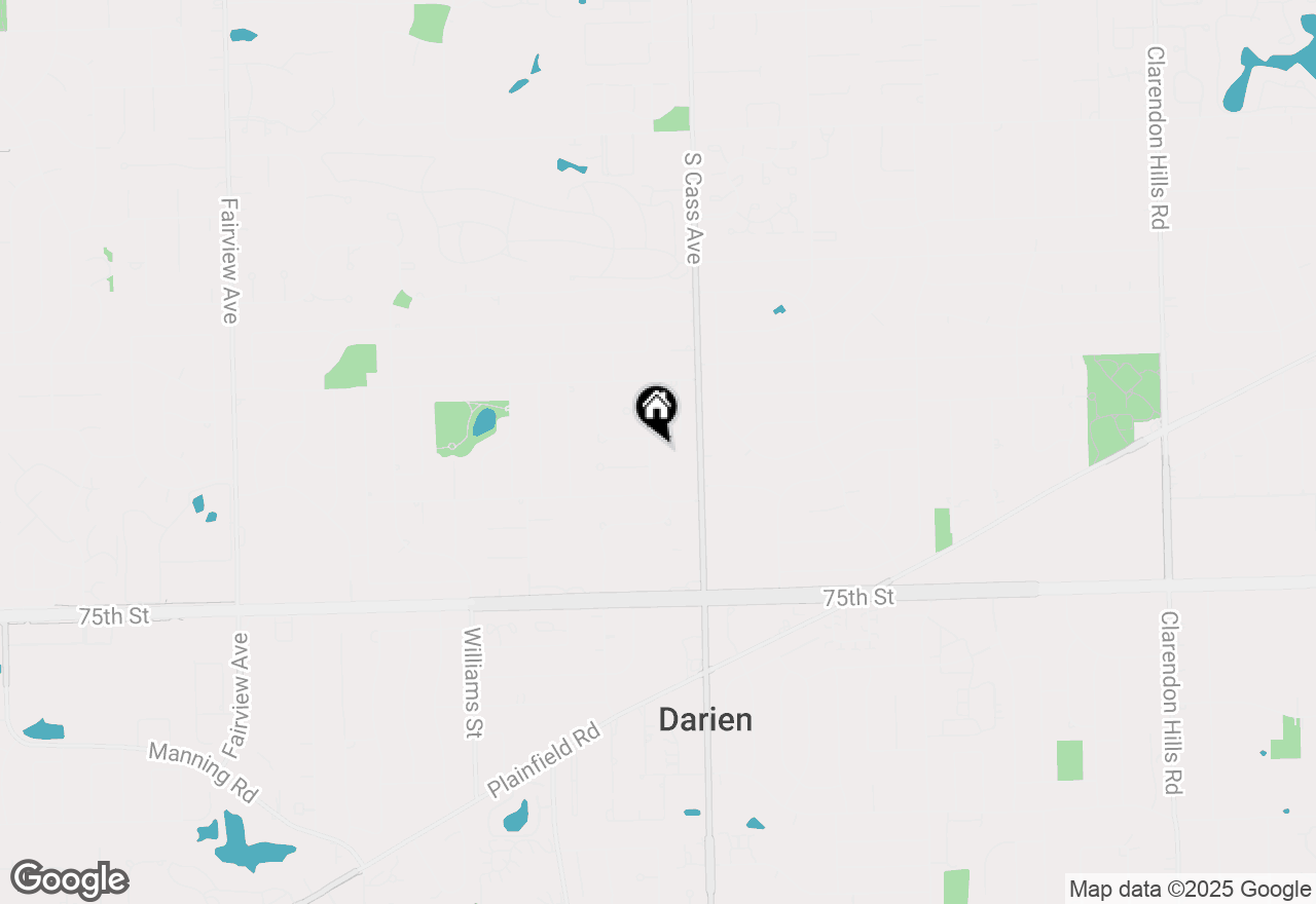 Map of 8S141 Grant Street, Darien, IL 60561
