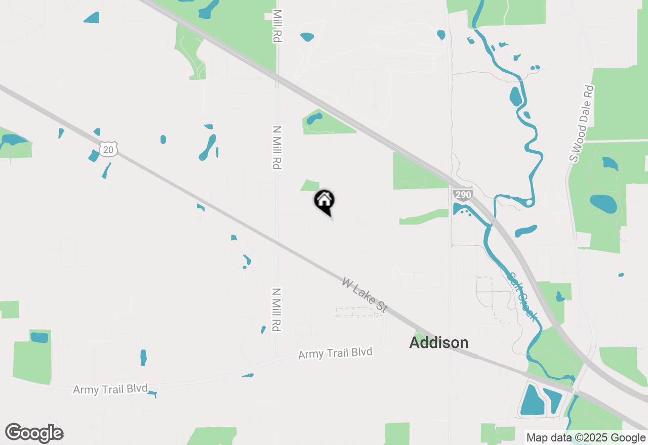 Map of 701 N Craig Place, Addison, IL 60101