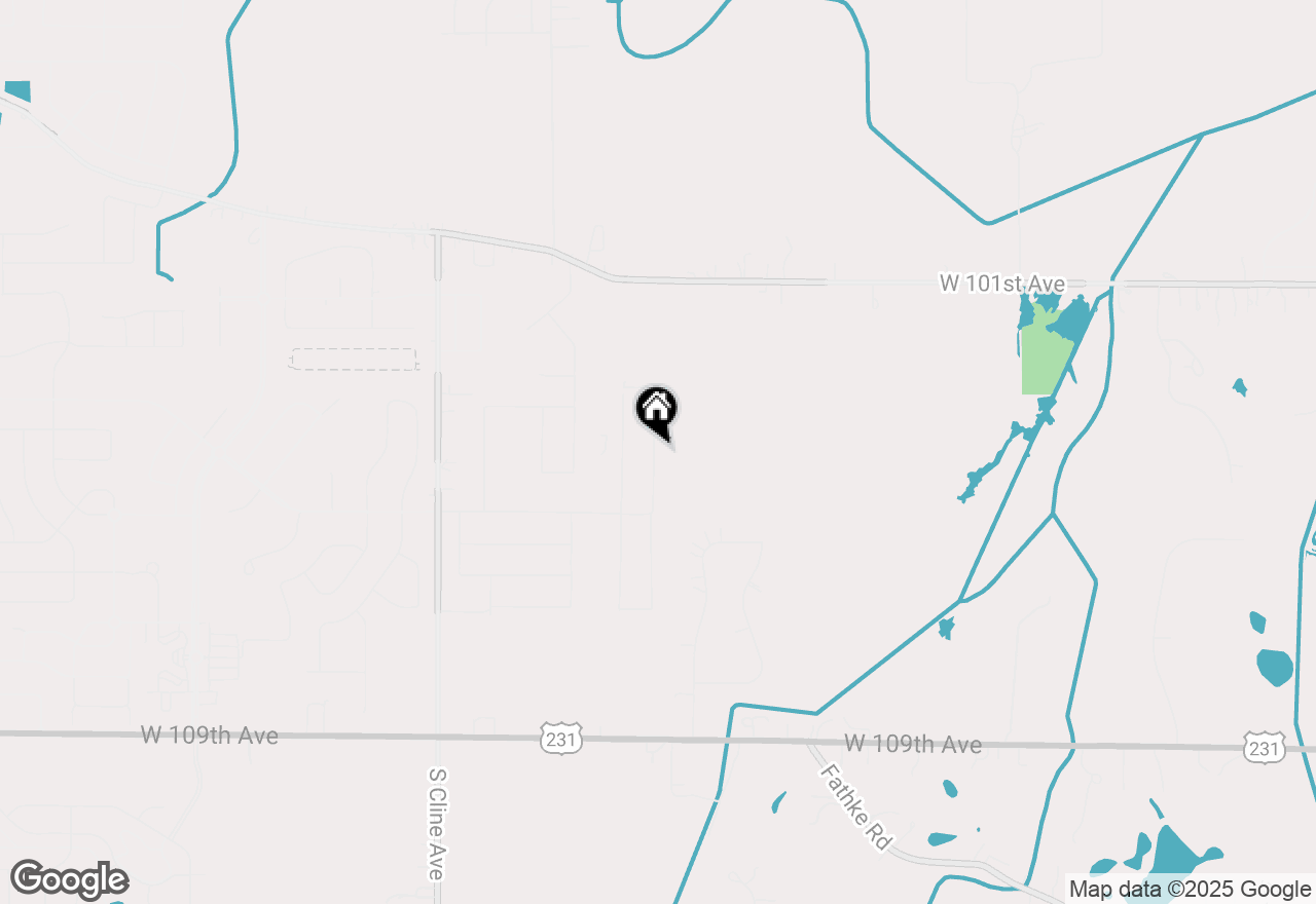 Map of 10463 Morse Place, Crown Point, IN 46307