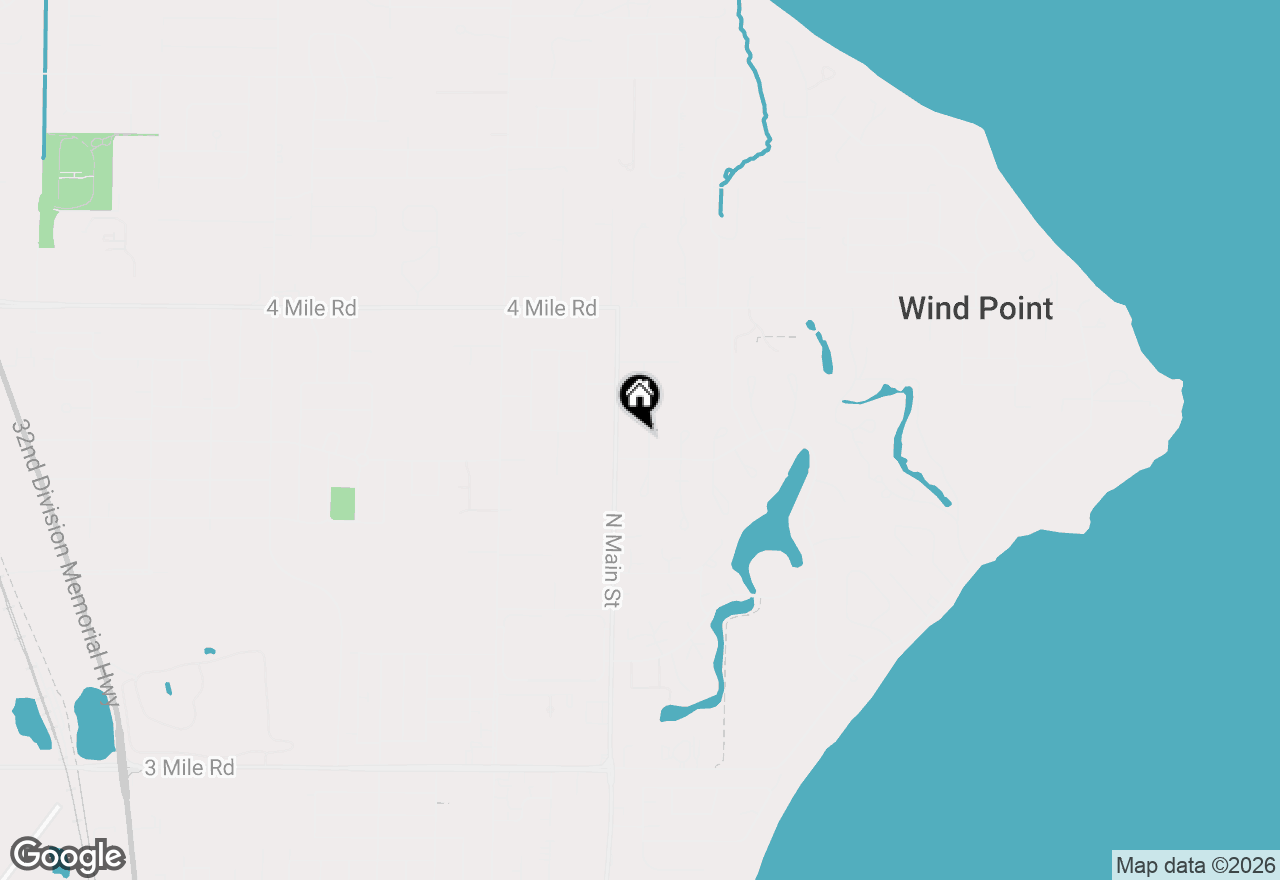 Map of 4 Cherrywood Ct, Wind Point, WI 53402