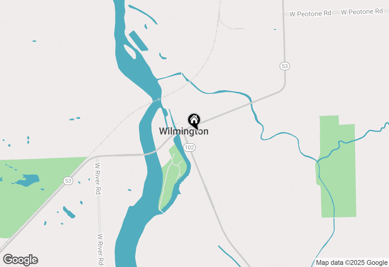 Map of 111 S Main Street, Wilmington, IL 60481