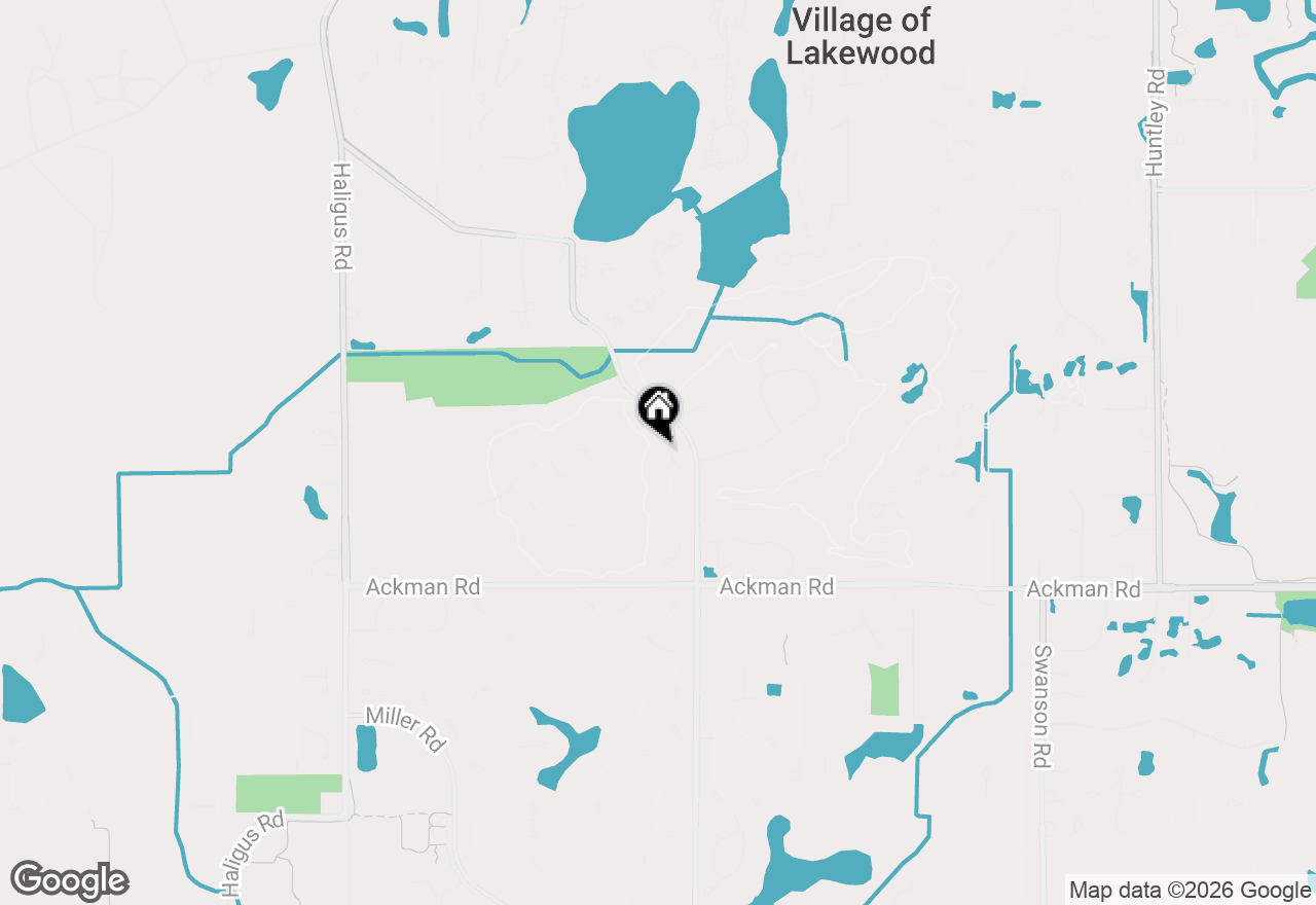 Map of 8325 Watson Circle, Lakewood, IL 60014