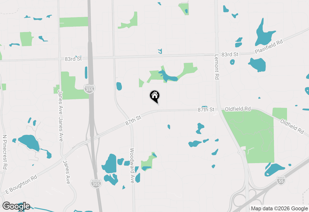 Map of 3253 Stewert Drive, Darien, IL 60561
