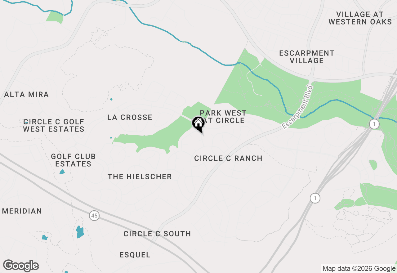 Map of 10708 Natick Ln, Austin, TX 78739