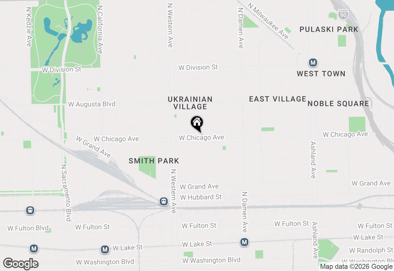 Map of 2242 W Chicago Avenue #301, Chicago, IL 60622