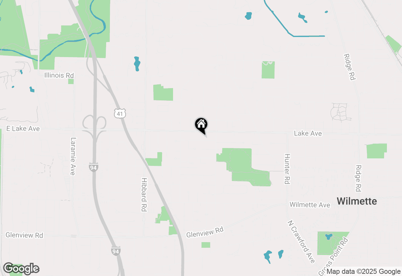 Map of 2740 Orchard Lane, Wilmette, IL 60091