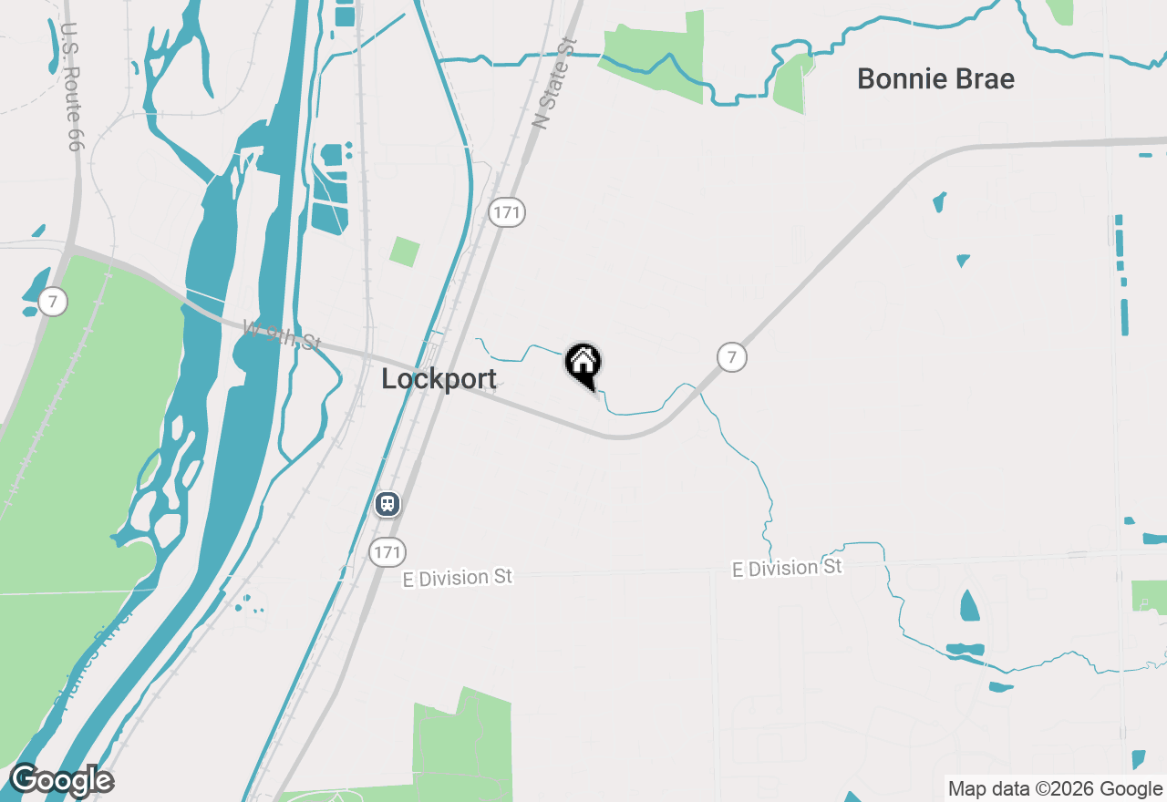 Map of 800 Madison Street #1A, Lockport, IL 60441