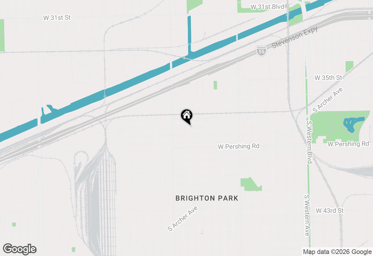 Map of 3742 S Albany Avenue, Chicago, IL 60632